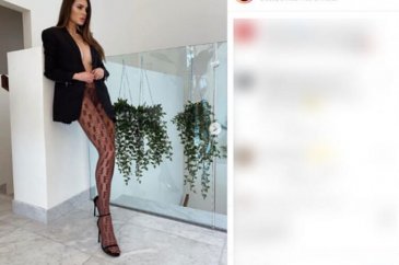 Ünlü model Silvia Caruso İtalya'yı sallamaya devam ediyor