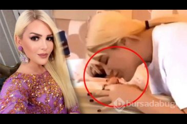 Kocasının ayak parmaklarını tek tek öptü!
