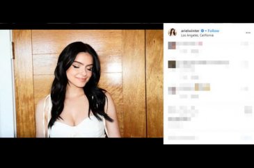 Ariel Winter paylaştıklarıyla olay oldu!