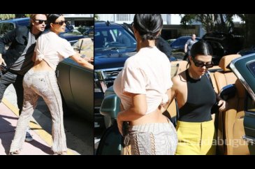 Kim'in yılan derili modası