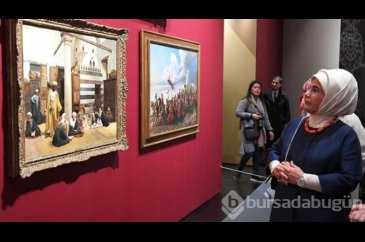 Emine Erdoğan, British Museum sergisini gezdi