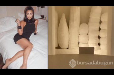 Kim Kardashian'ın evi sosyal medyada olay oldu