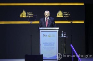 Cumhurbaşkanı Erdoğan, Kuala Lumpur Zirvesi'nde konuştu!