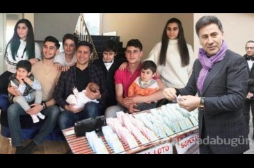 Çocukları için piyango bileti aldı!