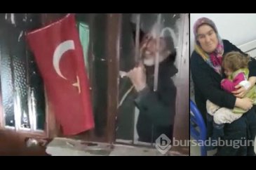 Eşini dövüp, kızı ile kendisini eve kilitledi