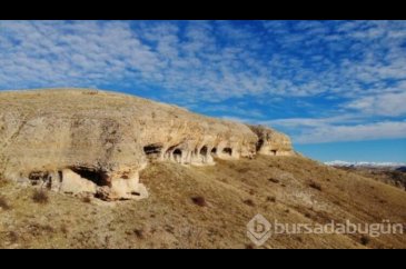 Doğal oluşumlu sarnıç ve mağaralar dikkat çekiyor