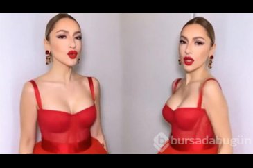 Yılbaşı elbisesi çok konuşuldu
