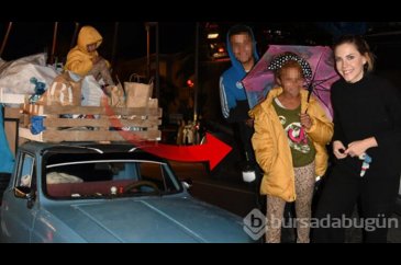 'Montumuz yok, üşüyoruz' dedi, Eda ablası yardım etti!
