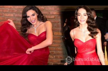 Ebru Şahin kıyafetiyle büyüledi!