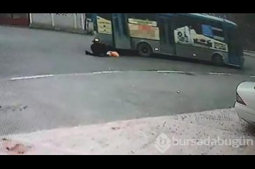 Otobüsten düşen kadın öldü