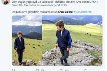 Şehit Eren Bülbül, unutulmadı! 