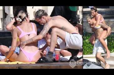 Anwar Hadid sevgilisinden ilgisini esirgemedi!