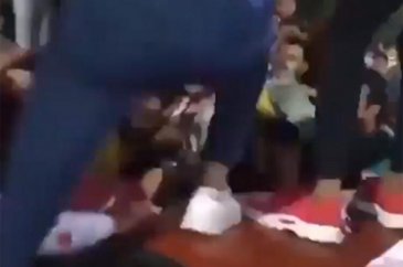 Yılbaşı gecesi skandal anlar! Genç kadına toplu taciz
