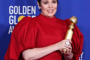 Olivia Colman'ın mesaj veren yüzüğü