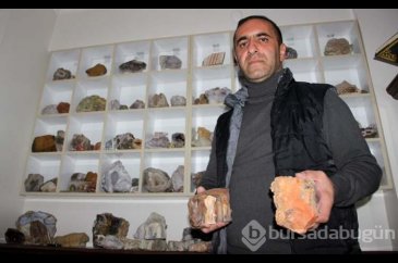 20 yıldır değerli taş topluyor!