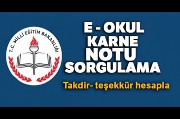 Takdir teşekkür hesaplama