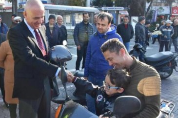 Kaymakamdan ceza yerine uyarı!
