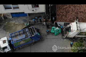 Evden 20 ton çöp çıktı