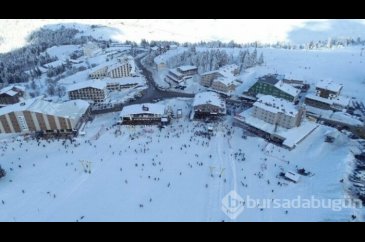 Uludağ'da oteller yüzde 100'e yakın doldu