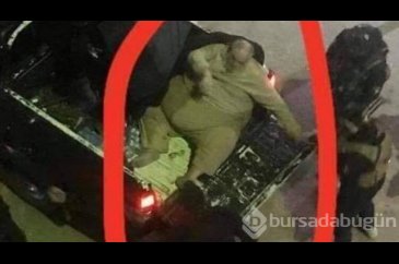 Terörist sığmayınca kamyonetle taşındı! 