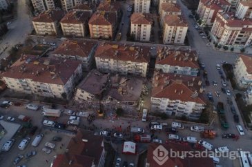 Elazığ'daki depremden kareler...