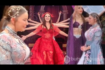 Merve Özbey'in kına gecesine ünlü akını
