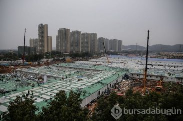10 günde tamamlanan hastane 