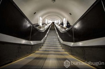 Dünyanın en derin metrosu Kiev'de