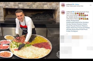 Sosyal medyayı sallayan şef!