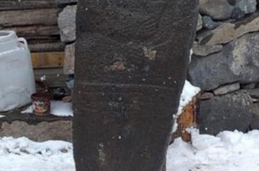 2 bin 500 yıllık 'Taş Baba' heykeli bulundu!
