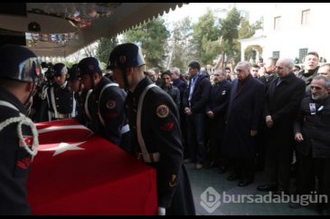 Cumhurbaşkanı Erdoğan şehit cenazesine katıldı