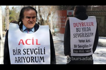 Sevgililer Günü'nden ilginç görüntü!