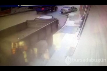 Anne ve oğlu son anda kurtuldu!