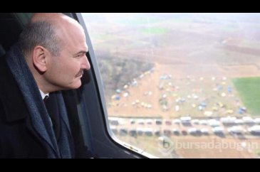 Süleyman Soylu sınıra gitti! İşte görüntüleri...