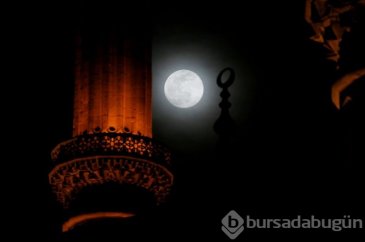 İstanbul'dan Süper Ay görüntüleri 