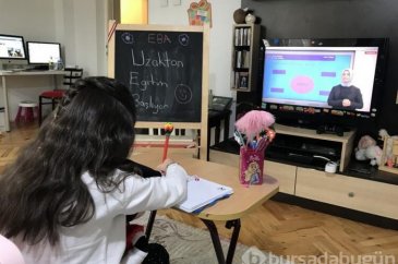 Uzaktan eğitim dersleri başladı
