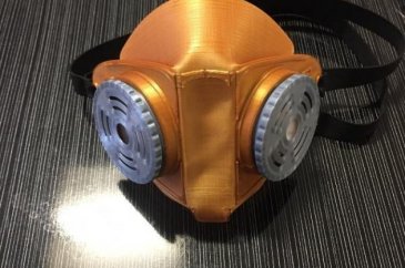 3D yazıcıyla siper maske ve solunum maskesi üretimine başlandı