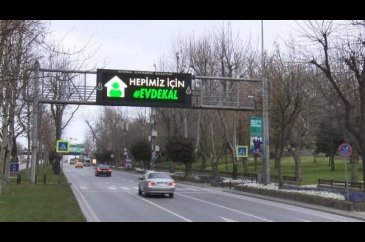 "Evde Kal" uyarısı