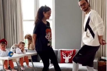 Pelin ve Anıl çiftinden korona dansı
