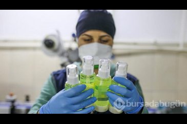 Corona virüse karşı 'jel kolonya' üretti!