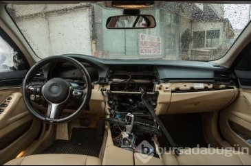 Parmakizi bile yok, tüm elektrik aksamı çalındı!