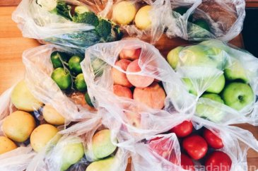 Market poşetlerini dezenfekte edin!