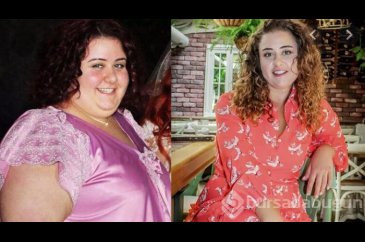 103 kilo veren Aslı Samat kilolarını geri aldı! 