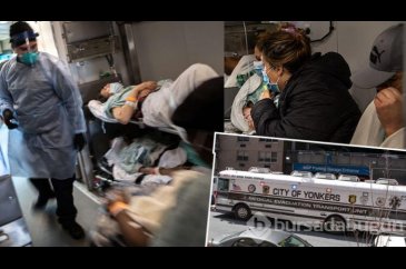  ABD'de hastaneler taştı! COVID-19 hastaları böyle taşınıyor