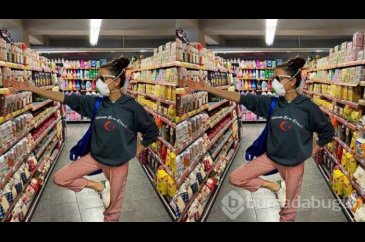 Tanem Sivar'ın market fotoğrafı olay oldu!