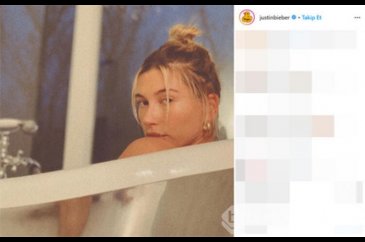 Hailey'den karantinada cesur pozlar