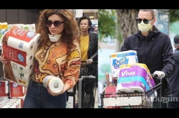 Tuvalet kağıdı telaşı ünlüleri de sardı