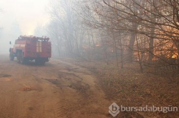 Yangın nükleer atıklar deposuna yaklaşıyor!