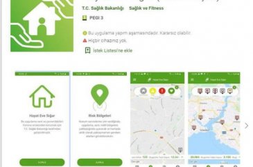 Hayat Eve Sığar resmi uygulaması yayında