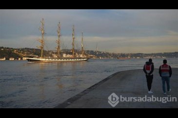 İstanbul Boğazı'ndan böyle geçti